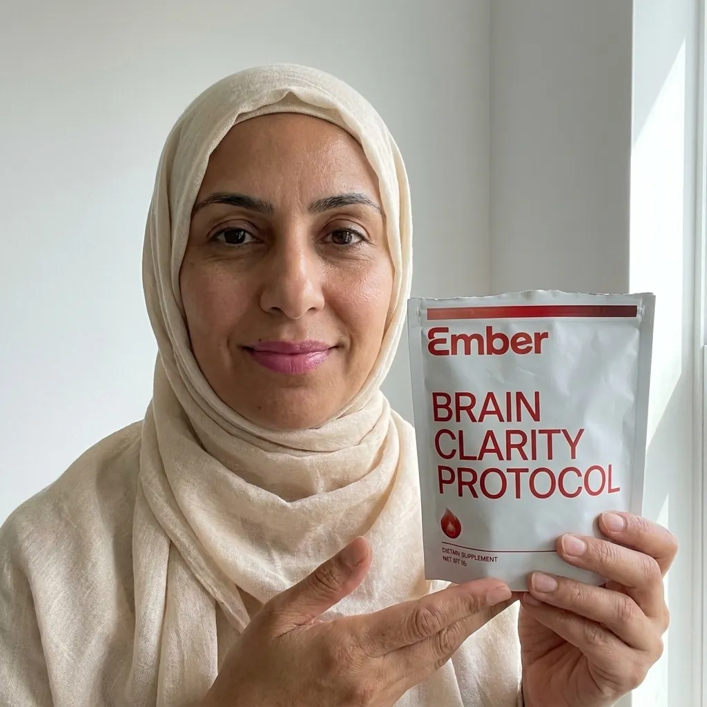 Amira, 47 — Ember testimonial